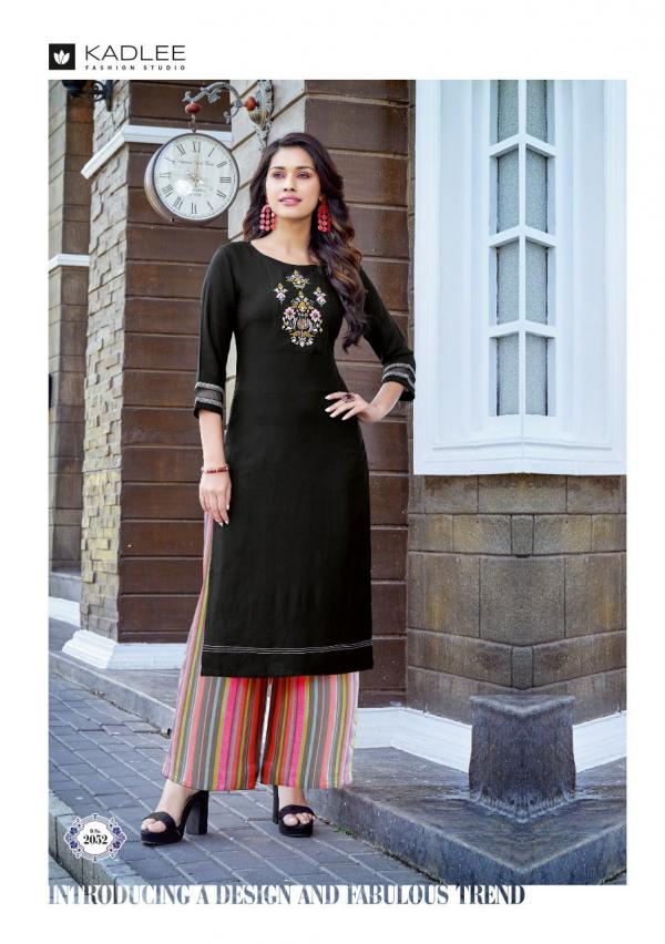 Kadlee Pankh 7 Nx Regular Wear Kurti With Bottom Collection